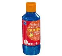 Flacon De Peinture Gouache Pailletée - 250 Ml - Bleu Pastel - Lefranc Bourgeois G