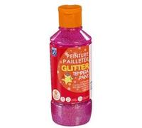 Flacon De Peinture Gouache Pailletée - 250 Ml - Framboise - Lefranc Bourgeois