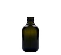 Flacon de vinaigre/huile 250 ml 'Biolio', verre, vert antique, embouchure : DOP
