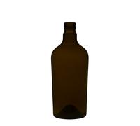 Flacon de vinaigre/huile 750 ml 'Oleum', verre, vert antique, ouverture : DOP
