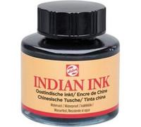Encre de dessin - Talens - Chinesische Tinte - 30 ml - Noir - Résistante à l'eau