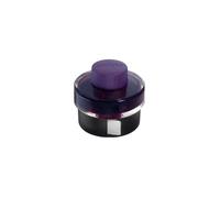 LAMY T 52 Encre 829 dans un verre d'encre de couleur violet foncé avec réservoir de collecte et rouleau de papier buvard intégré, contenu 50 ml