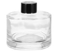 Flacon diffuseur vide en verre de 200 ml, 8,1 x 8,4 cm, rechargeable, accessoire d'aromathérapie, récipient pour diffuseur de parfum de rechange, bricolage, maison, salle de bain, transparent