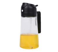 Flacon distributeur d'huile d'olive - Flacon pulvérisateur d'huile double fonction, distributeur de sauce versable | Bouteille d'huile de cuisine de 470 ml pour la cuisine, la vinaigrette, le barbecue