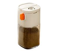 Flacon distributeur quantitatif pour pot d'assaisonnement | Salière et poivrière avec double buse pour garde-manger, cuisine, voyage, poudre, sucre, poivre, extrait de vanille