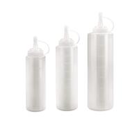 Flacon Doseur - Plastique - 0 700 L - Translucide - Gradué - Compatible Lave-Vaisselle