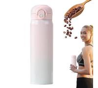 Flacon en acier inoxydable - Gobelet thermique étanche, tasse multicolore dégradée, carafe isolée sous vide | Calice ergonomique à double paroi, récipient d'hydratation de voyage de café d'école de gy