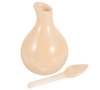 Flacon en Céramique Blanc 100ml pour Huiles Essentielles, Décoration Chic | Bureau et Bibliothèque, Bec Élégant, Versement Facile, Stockage Pratique, Usage Décoratif, Style Raffiné