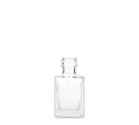 Flacon en verre 50 ml « Cube », carré, ouverture : PP 24