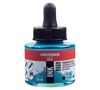 Flacon Encre Acrylique Acrylic Ink Amsterdam 30ml Bleu Turquoise