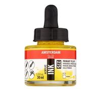 Flacon encre acrylique Acrylic Ink Amsterdam 30ml jaune primaire