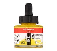 Flacon encre acrylique Acrylic Ink Amsterdam 30ml jaune primaire