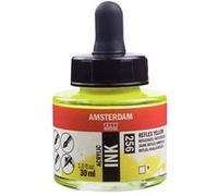 Flacon encre acrylique Acrylic Ink Amsterdam 30ml jaune reflex