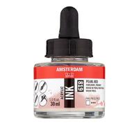 Flacon Encre Acrylique Acrylic Ink Amsterdam 30ml Rouge De Perle
