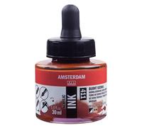 Flacon encre acrylique Acrylic Ink Amsterdam 30ml terre de sienne brûlée