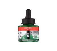 Flacon Encre Acrylique Acrylic Ink Amsterdam 30ml Vert Permanent Foncé