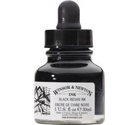 Winsor & Newton Encre de dessin 30 ml avec pipette - Noir 030 (951)