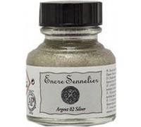Flacon Encre Sennelier 30ml Argent 02