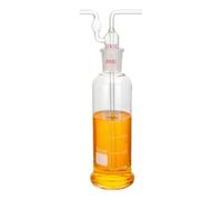 Flacon Laveur Gaz Verre Borosilicaté Barboteur Joint Rodé-500mL 29/32 | Barboteur Gaz Laboratoire Piège Sécurité Anti Siphon Spécialiste Chimique