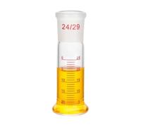 Flacon Laveur Gaz Verre Gradué Remplacement-25mL 24/29 | Flacon Laveur Gaz Poreux Gradué Corps Remplacement Chimiste