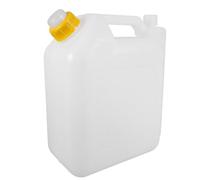 Flacon Mélangeur D’Huile Moteur 4l en Abs Blanc Léger Étanche | Graduations Précises, Bouchon Anti-fuite, Compatible Brush Cutter et Gokart