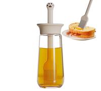Flacon pinceau à huile - Distributeur de sauce, pinceau à badigeonner en silicone | Distributeur d'huile en verre en silicone, distributeur de sauce résistant à la chaleur, brosse alimentaire pour la