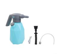 Flacon pulvérisateur électrique 2 l, pour pulvérisateur à pression sans fil avec buse réglable, port de charge étanche et niveau de remplissage visible, seringue de jardin en polypropylène pour