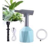 Flacon pulvérisateur électrique | Flacon pulvérisateur automatique de 1 L avec tuyau d'eau de 2,5 m | Arrosoir, brumisateur de , flacon pulvérisateur rechargeable, pulvérisateur alimenté par