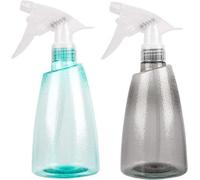 Flacon pulvérisateur en plastique bleu transparent, 500 ml, buse réglable, flacon pulvérisateur pour la cuisine, la salle de bain, l'eau, le nettoyage des animaux, le jardin