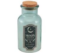 flacon verre potion eau de lune 6.5x13.5cm vert - générique 13682 Vert G