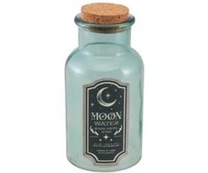 flacon verre potion eau de lune 6.5x13.5cm vert - générique 13682 Vert G