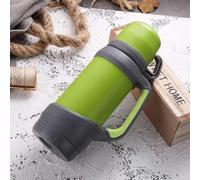 Flacons À Vide Thermoses En Acier Inoxydable 1.2l 1l Grande Taille En Plein Air Voyage Tasse Thermos Bouteille Thermique Café, Vert 1000ml Vert
