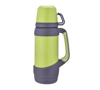 Flacons À Vide Thermoses En Acier Inoxydable 1.2l 1l Grande Taille En Plein Air Voyage Tasse Thermos Bouteille Thermique Café, Vert 1200ml Vert