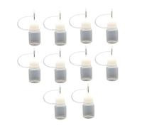 Flacons de colle à pointe aiguille de 5/10 ml pour bricolage, paperolle, liquide, compte-gouttes de précision, flacons applicateurs à pointe aiguille
