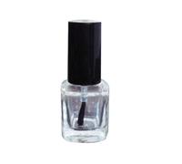 Flacons vides en verre transparent rechargeables avec bouchon pinceau, flacons de vernis à ongles, maquillage, échantillon cosmétique, tube de vernis à ongles pastel
