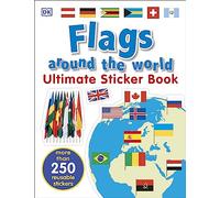 Dorling Kindersley – Drapeaux du monde : Livre d'autocollants ultime – Version originale