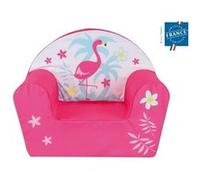 FUN HOUSE Enfant 713133 Flamant Rose Fauteuil Club Origine France Garantie L.52 x P.33 x H.42 cm