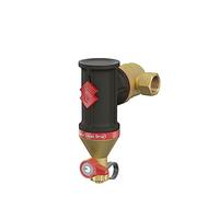 Flamco Clean Smart 1 1/2 - Séparateur magnétique automatique de boues pour radiateur - Séparateur de boues pour chauffage central et refroidissement en laiton - 30025
