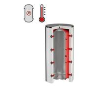 Flamco Flamco Ballon tampon PS 3000 l, Au poudre, Int. non revêtu Quantité:1