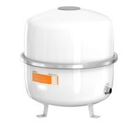 Flamco Flamco Vase d'expansion FLEXCON SOLAR 35 l, 8 b, R 3/4, Pression initiale 2,5 bar, blanc Quantité:1