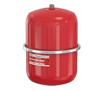 Flamco Vase d'expansion Flexcon 16948 18 l, 6 bar, R 3/4, pression d'entrée 2,5 bar, rouge