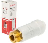 Flamco Flexvent Purgeur d'air à flotteur avec Ag 1/2" sans vanne d'arrêt blanc 27743