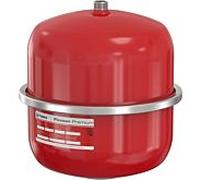 Flamco Vase d'expansion Flexcon 16942 8 l, 6 bar, R 3/4, pression d'entrée 2,5 bar, rouge