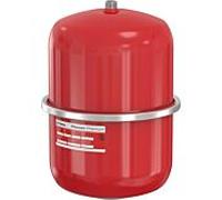 Flamco Vase d'expansion Flexcon 16948 18 l, 6 bar, R 3/4, pression d'entrée 2,5 bar, rouge