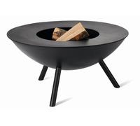 Flames Ensemble complet: bol à feu L, plaque de gril et pincettes Philippi - 4037846170464