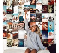 Flamingueo Decoration Murale - 100 Photo Deco Chambre, Poster Aesthetic, Decoration Chambre Fille, Aesthetic Room Decor, Accessoire Chambre, Affiche Decoration Murale, Poster Mural (Miami)