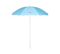 Flamingueo Grand Parasol, Plage, Piscine, Jardin Extérieur, Hauteur et Orientation Réglables, Protection UPF 50+, Polyester, Sac de Transport, 210 x 160 cm