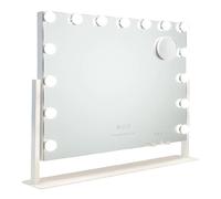 Flamingueo Miroir lumineux mural - Blanc