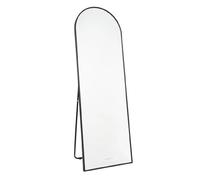 Flamingueo Miroir sur pied et mural - Noir