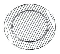 FLAMMBURO BBQ-System Grille de cuisson ronde Ø 47/44 cm - également disponible en 57/54,5 cm en acier chromé, grille de barbecue (appareils 47 cm/surface de cuisson 44 cm)